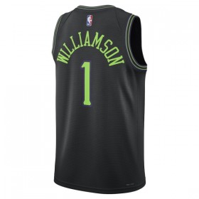Camiseta Hombre New Orleans Pelicans Zion Williamson 2025-26 Nike City Edition Negro Swingman